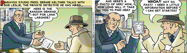 Alley Oop on Wednesday August 6, 2014 Comic Strip