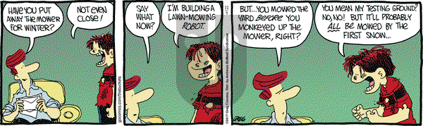 The Buckets on Saturday November 4, 2017 Comic Strip
