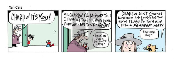 Ten Cats on Sunday May 25, 2025 Comic Strip