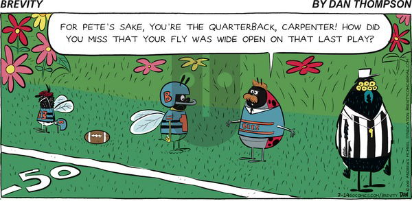 Brevity on Sunday July 14, 2019 Comic Strip