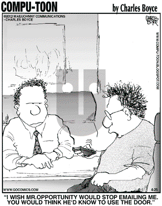 Compu-toon on Wednesday April 25, 2012 Comic Strip