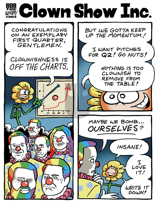 Bob the Angry Flower on Monday March 31, 2025 Comic Strip