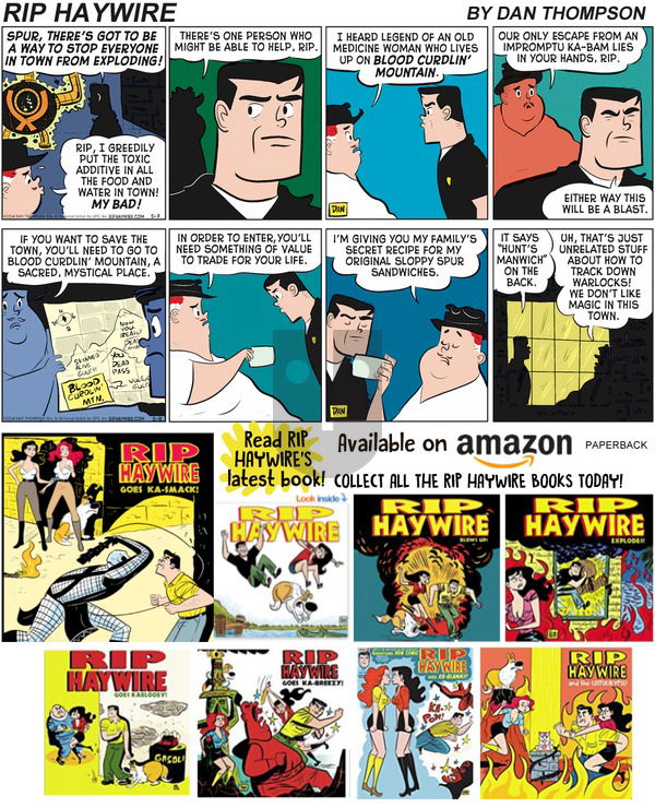 Rip Haywire on Sunday March 31, 2019 Comic Strip