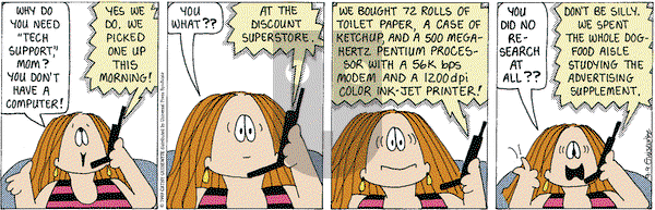 Cathy Classics on Thursday September 9, 1999 Comic Strip