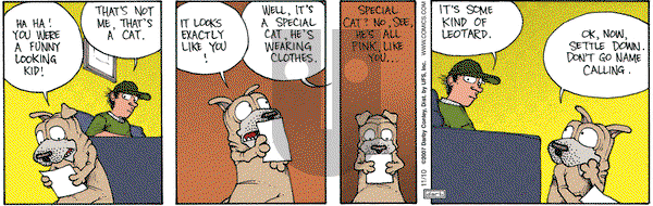 Get Fuzzy on Saturday November 10, 2007 Comic Strip