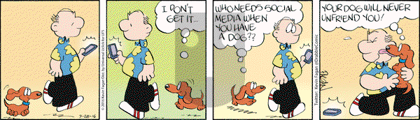 Drabble - Monday March 28, 2016 Comic Strip