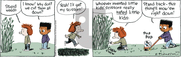 Cul de Sac on Wednesday May 14, 2014 Comic Strip