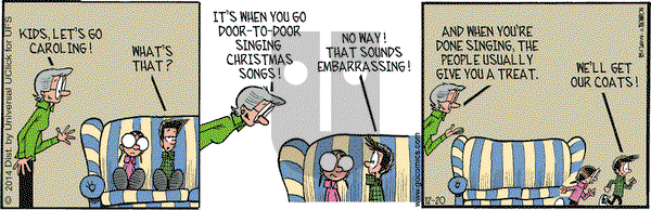 Grand Avenue on Saturday December 20, 2014 Comic Strip