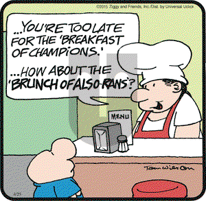 Ziggy on Saturday April 25, 2015 Comic Strip
