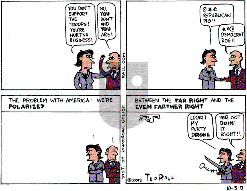 Ted Rall on Tuesday October 15, 2013 Comic Strip