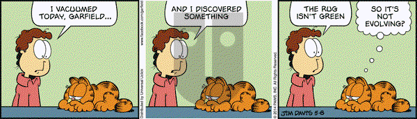Garfield on Thursday May 8, 2014 Comic Strip