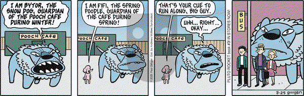 Pooch Cafe on Tuesday March 25, 2025 Comic Strip