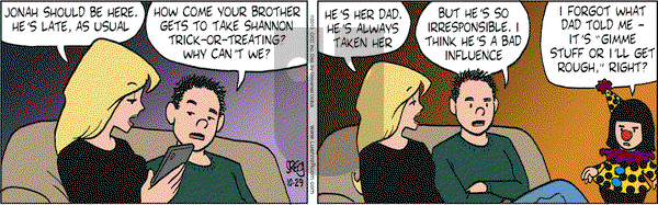 Luann on Tuesday October 29, 2013 Comic Strip