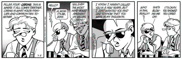 Doonesbury on Friday July 5, 1996 Comic Strip