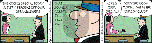 The Born Loser on Thursday September 4, 2014 Comic Strip