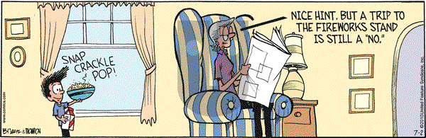 Grand Avenue on Friday July 2, 2010 Comic Strip