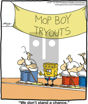 In the Bleachers on Tuesday December 24, 2019 Comic Strip