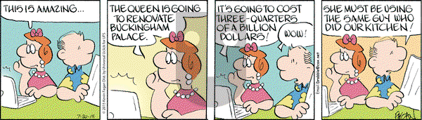 Drabble on Monday July 20, 2015 Comic Strip