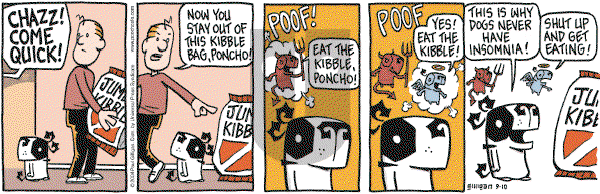 Pooch Cafe on Friday September 10, 2004 Comic Strip