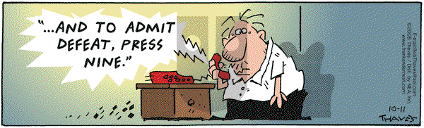 Frank and Ernest - Tuesday October 11, 2005 Comic Strip