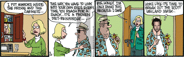 Monty on Thursday April 25, 2013 Comic Strip