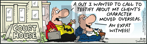 Frank and Ernest on Wednesday August 14, 2019 Comic Strip