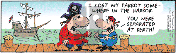 Frank and Ernest - Friday April 27, 2007 Comic Strip