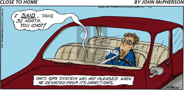 Close to Home on Sunday June 30, 2019 Comic Strip