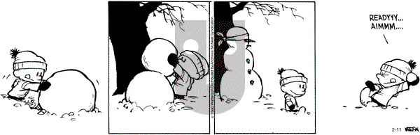Calvin and Hobbes - Tuesday February 11, 2020 Comic Strip