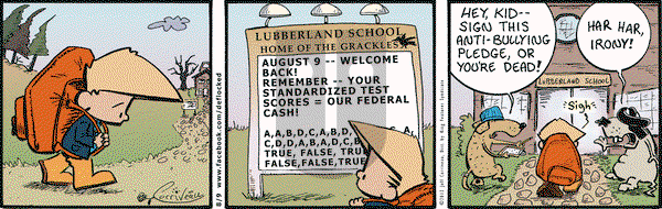 DeFlocked on Friday August 9, 2013 Comic Strip