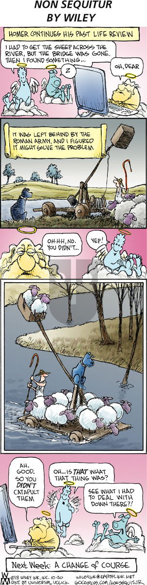 Non Sequitur on Sunday October 20, 2013 Comic Strip