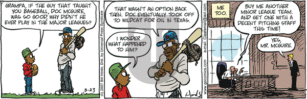 Cleats on Friday March 23, 2007 Comic Strip