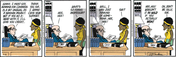 Doonesbury on Tuesday July 15, 2014 Comic Strip