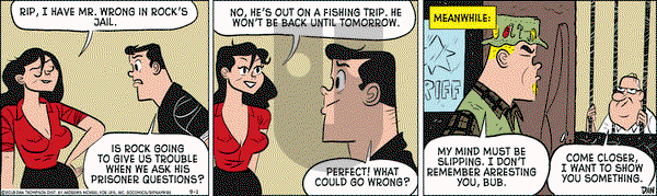 Rip Haywire on Saturday September 1, 2018 Comic Strip