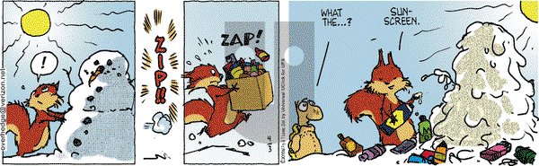 Over the Hedge on Friday April 3, 2015 Comic Strip