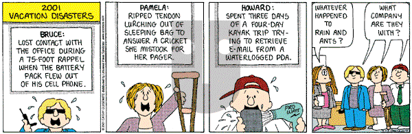 Cathy Classics - Friday July 13, 2001 Comic Strip