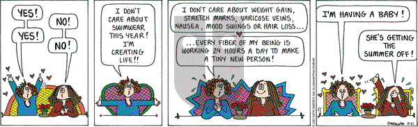 Cathy Classics on Monday May 21, 2007 Comic Strip