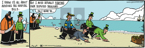Overboard on Wednesday December 6, 2006 Comic Strip