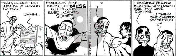 Maintaining on Saturday March 1, 2008 Comic Strip