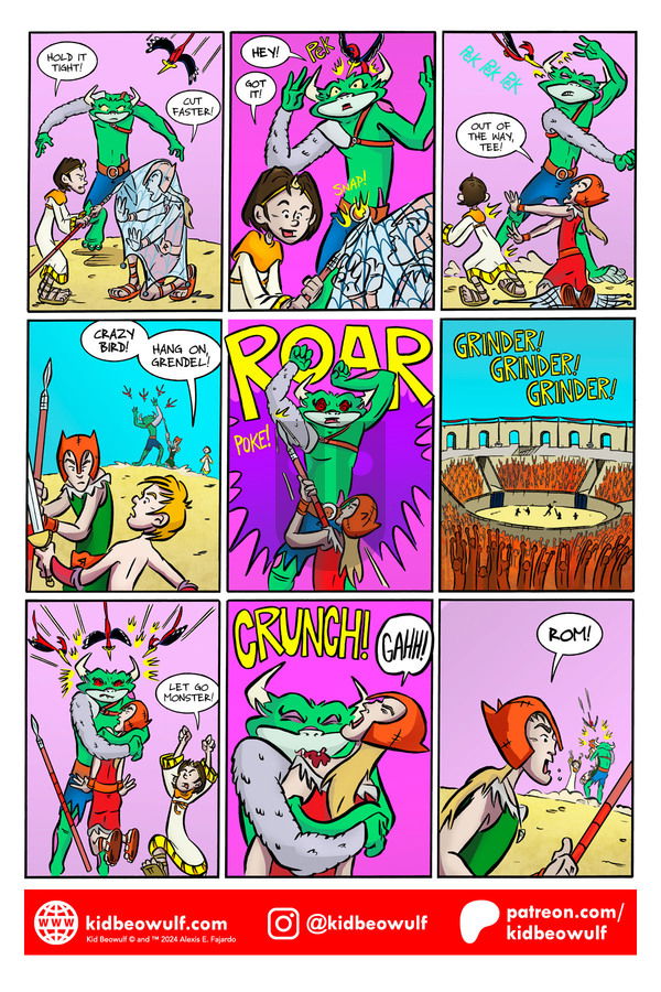 Kid Beowulf on Monday November 4, 2024 Comic Strip