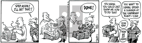 Betty - Monday August 2, 1999 Comic Strip