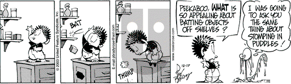 Rose is Rose on Wednesday December 17, 2003 Comic Strip