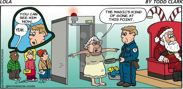 Lola on Sunday December 21, 2014 Comic Strip