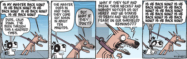 Pooch Cafe on Wednesday April 1, 2009 Comic Strip