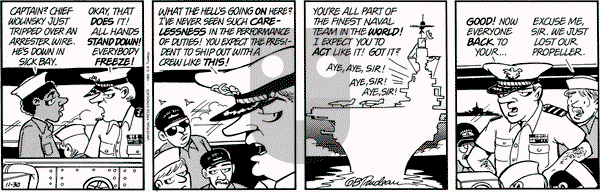 Doonesbury on Thursday November 30, 1989 Comic Strip