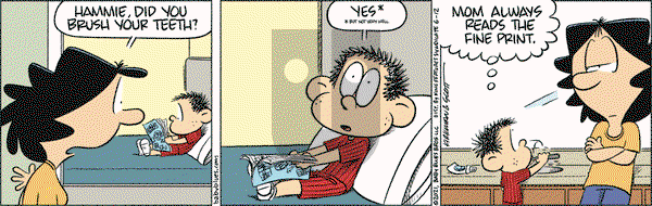 Baby Blues on Saturday June 12, 2021 Comic Strip