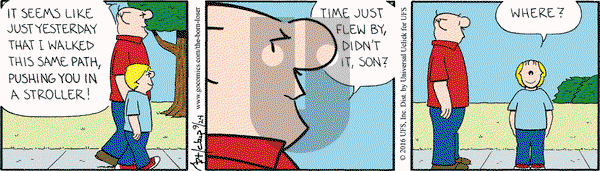 The Born Loser on Saturday September 24, 2016 Comic Strip