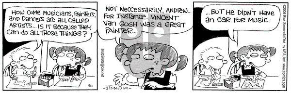 Soup to Nutz - Old on Tuesday April 11, 2006 Comic Strip