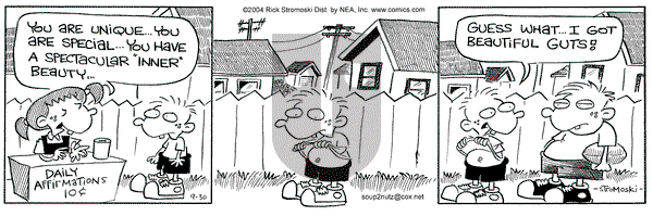 Soup to Nutz - Old on Thursday September 30, 2004 Comic Strip