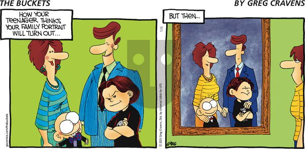 The Buckets on Sunday October 27, 2013 Comic Strip